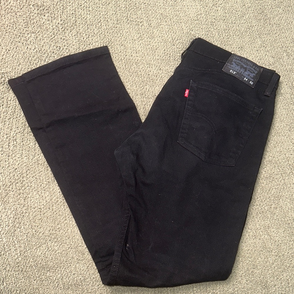 Levi's Men's Slim Jeans - Black